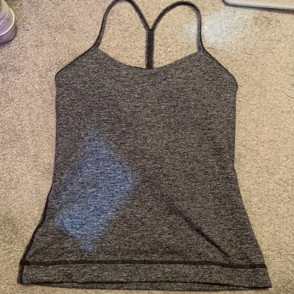 lululemon tank top with build in bra/ padding